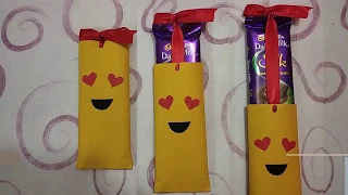 Chocolate gift slider | Chocolate day gift idea | love emoji