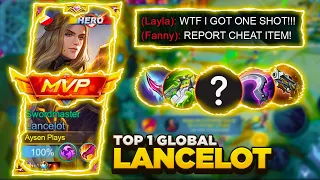 LANCELOT USER'S TRY THIS DEADLY COMBO FOR EASY WIN | BRUTAL DAMAGE AND BEST EMBLEM | LANCELOT MLBB