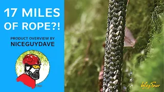 What to do with 17 miles of rope? Niceguydave on 'Predator' camo climbing rope from Samson.