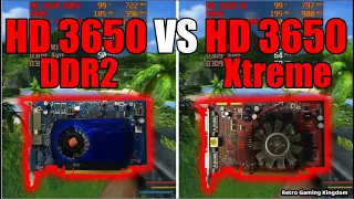 Radeon HD 3650 DDR2 vs Radeon HD 3650 Xtreme GDDR3 Test In 13 Games (Capture Card)
