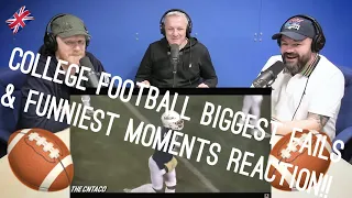 College Football Biggest Fails & Funniest Moments REACTION!! | OFFICE BLOKES REACT!!