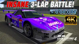 [4K60] NSX GT500 (JGTC) 3-Lap Battle Driving Mission | Gran Turismo 4 | PCSX2