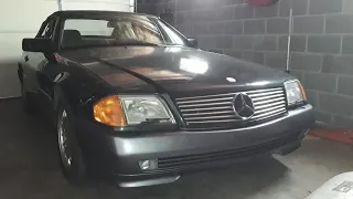 How To DIY Replace Mono Wiper U Gear Early Year 92 500SL R129 Mercedes Benz