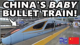 First Class on China's 300km/h BABY BULLET Train...