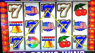 WOW CHERRY BONUS, LIBERTY 7'S HUGE WINS AT CHOCTAW CASINO