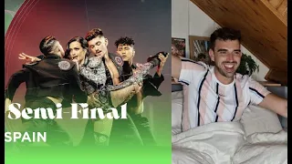 Chanel - SloMo - LIVE - Spain 🇪🇸 - Second Semi-Final - Eurovision 2022 REACTION