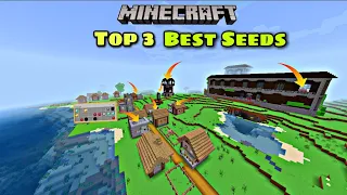 Top 3 Best Speedrun Seeds in Minecraft 1.19 || Village,Mansion,Stronghold and more...