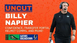 UNCUT: Florida Gators head coach Billy Napier on confidence, portal, helmet comms, and more