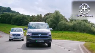 EV Van Dogfight: Mercedes Vito vs VW Transporter COMPLETE Challenge | Fifth Gear