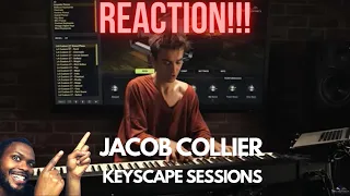 MANLEY'S REACTION | Keyscape Sessions - JACOB COLLIER: Piano Improvisation