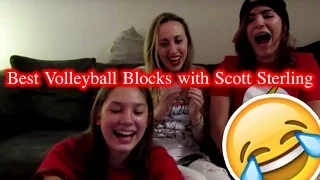 Best Volleyball Blocks with Scott Sterling Reactions