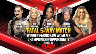 Fatal 5-Way Match - Winner earns a Raw Women's Championship Opportunity (Full Match Part 2/2)