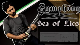 Symphony X - Sea of lies (Full guitar cover + tab)