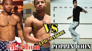 Fik-Shun Fandom || Fik-Shun & Poppin John || New Dance Battle 2021