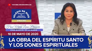 La obra del Espíritu Santo y los dones espirituales - Hna. María Luisa Piraquive - 10 may 2020 IDMJI