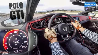 2018 VW Polo GTI (200hp) - 0-100 km/h LAUNCH CONTROL (60FPS)