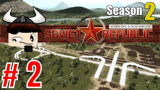 Workers & Resources: Soviet Republic - Waste Management  ▶ Gameplay / Let's Play ◀ Episode 2