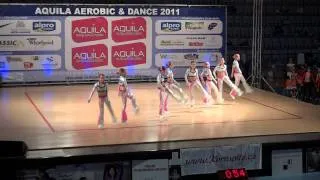 AEROBIC - 1. místo MČR, Fitness Center Báry a Hanky Šulcové