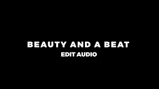 Justin Bieber ft. Nicki Minaj - Beauty And A Beat (Lyrics + Audio edit)