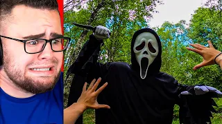 Reacting to GHOSTFACE PARKOUR (Scary Movie)