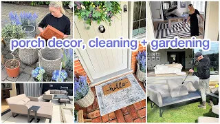 Getting Ready for Guests 💕 Summer Porch Decor, Deep Cleaning and Gardening