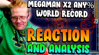 Pro Speedrunner Reacts To And Analyzes MEGA MAN X2 Any% WORLD RECORD In 32:26 by Jyako_