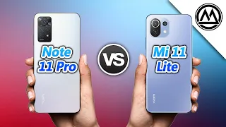 Xiaomi Redmi Note 11 Pro vs Xiaomi Mi 11 Lite