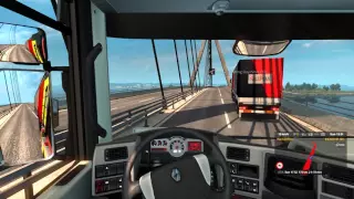 Euro Truck Simulator 2 Multiplayer Gameplay Full HD: Rostock to Kobenhavn Convoy