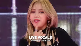 [CLEAN MR Removed] ITZY (있지) WANNABE @LOTTE DUTY FREE 31st Family Concert MR제거 (Live Vocals)