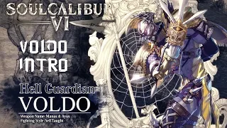 SOULCALIBUR VI - ALL VOLDO INTRO MOANS WITH MOST CHARACTERS