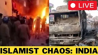 🚨 LIVE: Chaos In India As Islamists TARGET Police