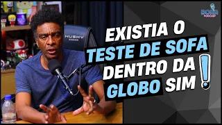 EXISTIA O TESTE DE SOFA ENTRE OS ATORES DA GLOBO? | HÉLIO DE LA PEÑA - Cortes do Bora Podcast