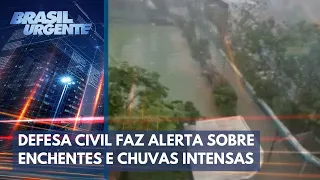 Chuvas intensas preocupam autoridades no litoral de SP | Brasil Urgente