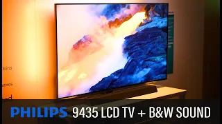 PHILIPS PUS9435 || 4K LCD TV + BOWERS & WILKINS SOUNDBASE (2020)