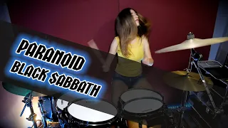 Black Sabbath - Paranoid (Drum Cover By Elisa Fortunato)