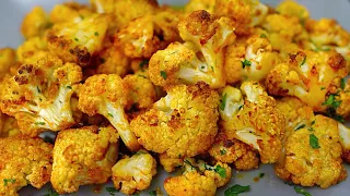 A very simple recipe for delicious cauliflower in the oven!