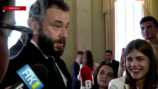 Олександр Дубінський у Верховній Раді: "Чекаю, коли з депутатів зніматимемо недоторканність"