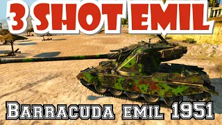Barracuda Emil 1951 Tank Review ||  World of Tanks Console PS4 XBOX Mercenaries