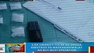 6 na umano'y tulak ng droga, arestado sa magkakahiwalay na buy bust operation sa Pangasinan