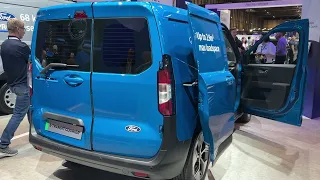 Ford Transit E Courier (2024) Interior And Exterior - Comercial Vehicle Show 2024 Birmingham