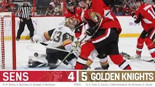 Nov 4: Sens vs. Golden Knights - Players Post-game Media