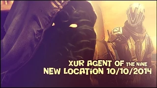 Destiny- Xur Agent Of the Nine Location Of the Weekend 10/10/2014