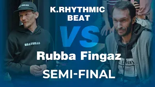 Rubba Fingaz vs K.Rhytmic Beat || SEMIFINALS || V1 Beatmaking Battle , 17.06.2022