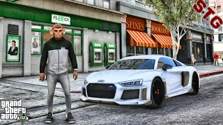 ROB FLEECA V2 HEIST MOD MISSIONS #184!!!( GTA 5 CJ REAL LIFE MODS)