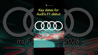 🚀 Audi’s F1 TESTING plans