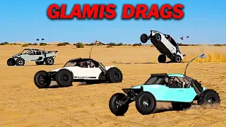 Big Horsepower cars! Glamis Sand Drags! Racing sand cars and Sxs