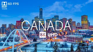 CANADA 8K Video Ultra HD With Soft Piano Music - 60 FPS - 8K Nature Film