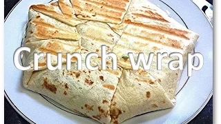 Homemade CrunchWrap (Taco Bell Style) Mexican recipe by RinkusRasoi