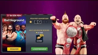 WWE Mayhem - Battleground(1 & 2 star) Vurses mode with the bar