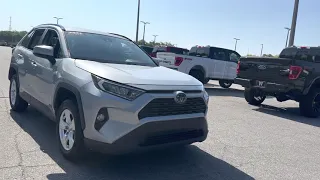 2021 Toyota RAV4 XLE SUV Silver